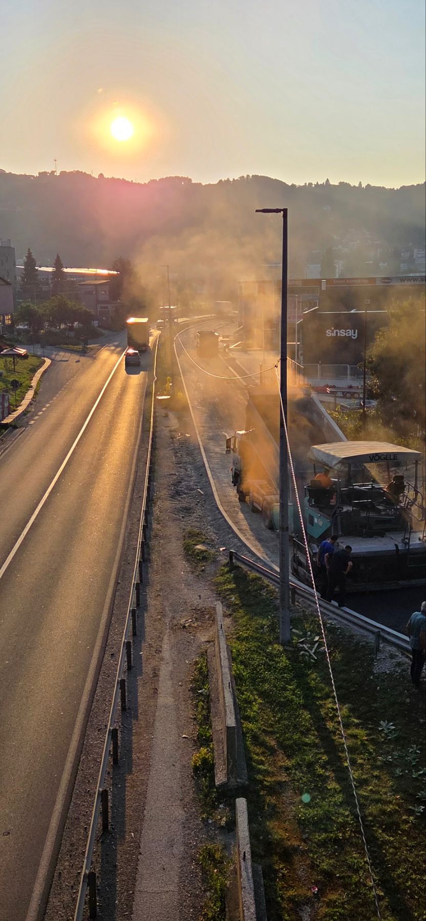 Počelo asfaltiranje u Banjičkoj ulici: Obustava saobraćaja do 12 časova